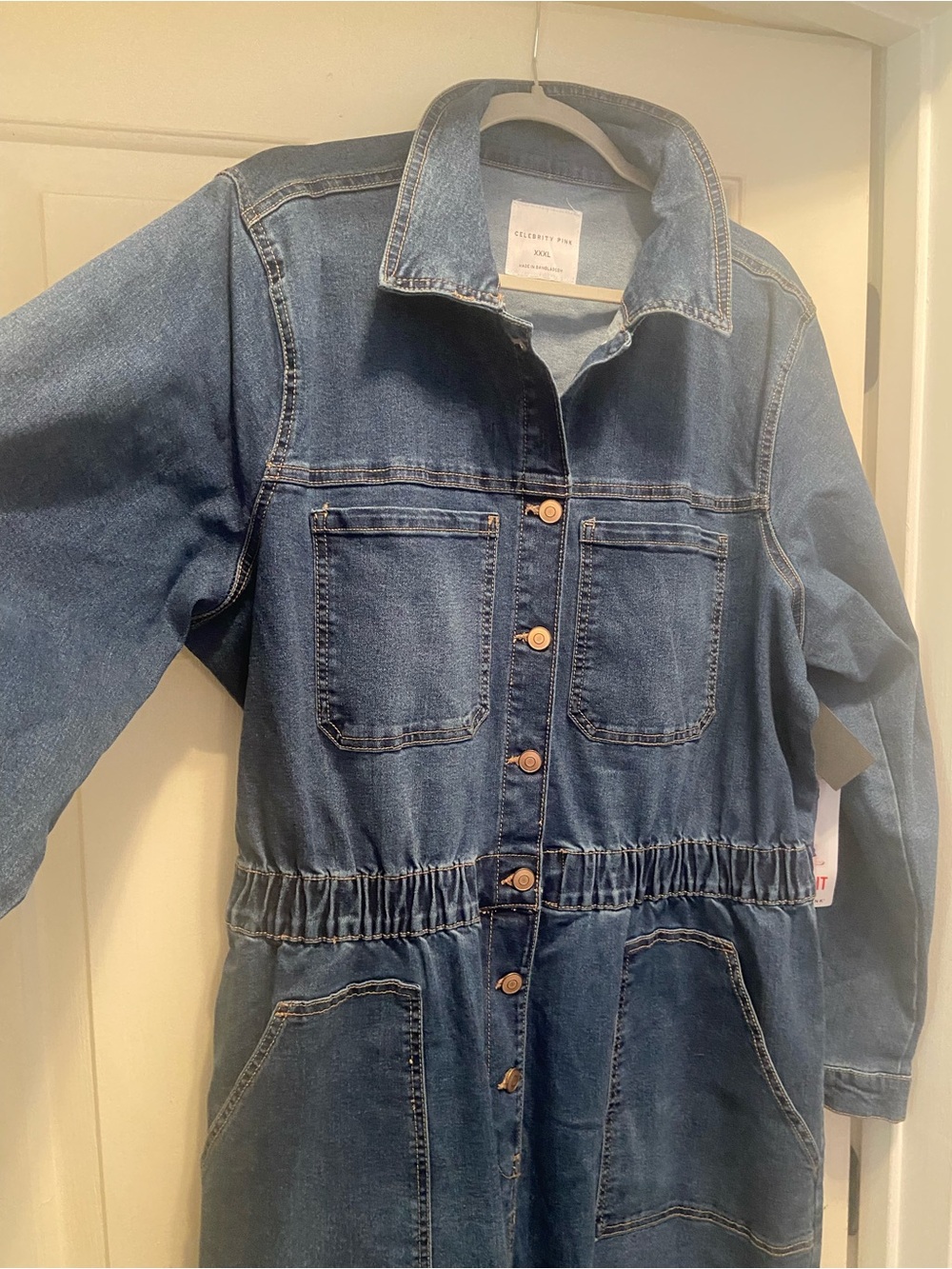 3X Jumper Denim NWT Celebrity Pink - Picture 5 of 7